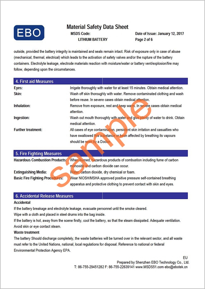 MSDS